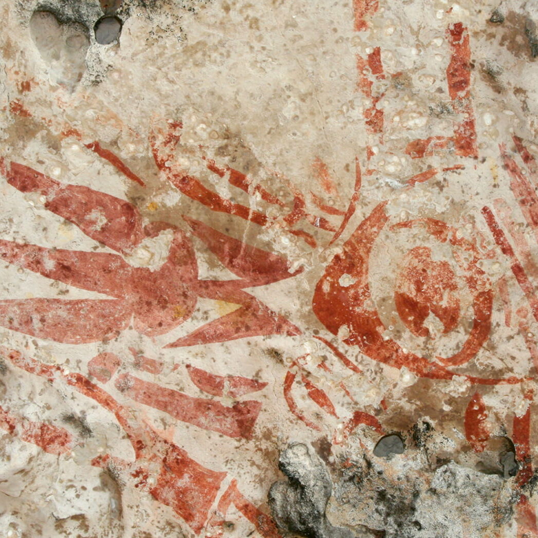 Cave Paintings Ulong Island